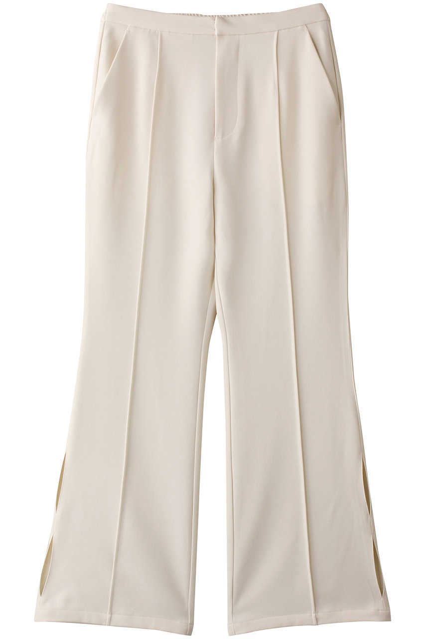 MANOF HEM SLIT JERSEY KNIT PANT マノフ HEM SLIT JERSEY KNIT PANTS｜SKIRT/PANTS(スカート/パンツ