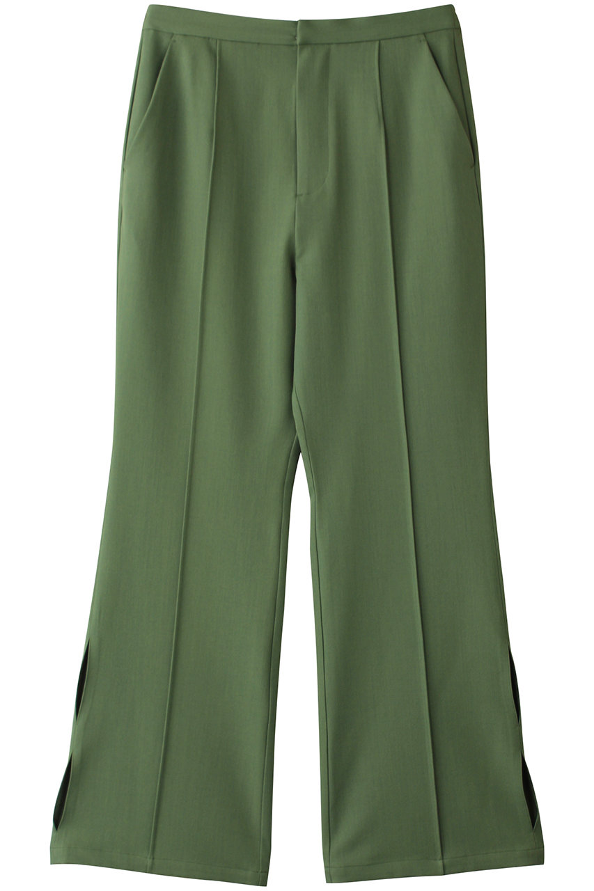 マノフ/MANOFのHEM SLIT PANTS/パンツ(GREEN/88110-7102)