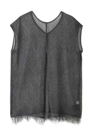 マノフ/MANOFのSHEER CROCHET KNIT TOPS/ニット(110300/110301)