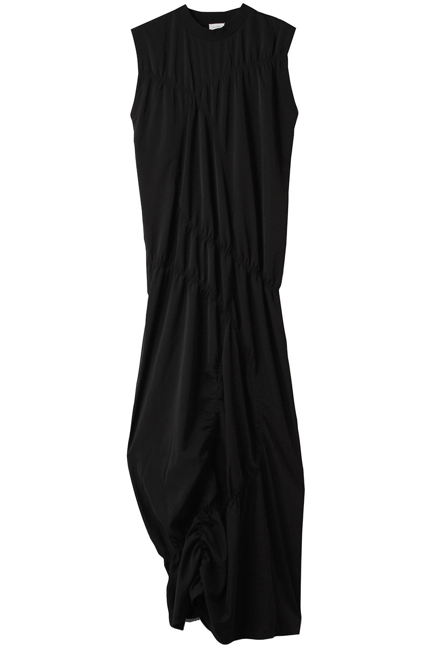 MANOF CIRCLE SHEERING ONE PIECE ワンピース (BLACK, S) マノフ ELLE SHOP MANOF CIRCLE SHEERING ONE PIECE ワンピース (BLACK, S) マノフ ELLE SHOP