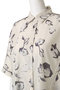 BLURRED FLOWER SHIRTS シャツ・ブラウス マノフ/MANOF