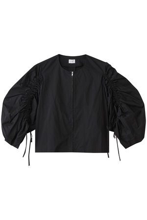 マノフ/MANOFのDRAWSTRING SLEEVE SHORT BLOUSE シャツ・ブラウス(110400/110403)