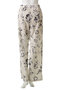 BLURRED FLOWER WIDE PANTS パンツ マノフ/MANOF