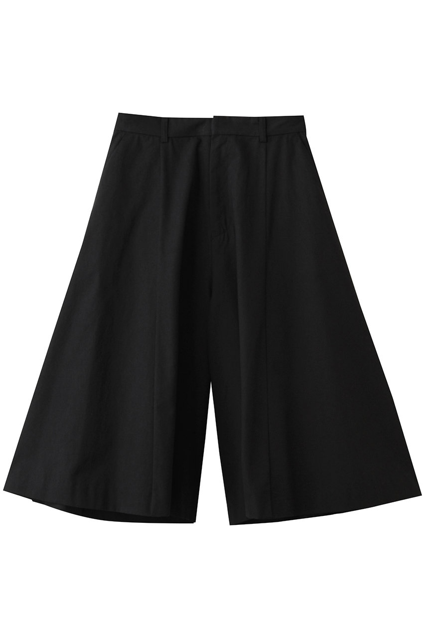 MANOF FLARED HALF PANTS パンツ (BLACK, M) マノフ ELLE SHOP MANOF FLARED HALF PANTS パンツ (BLACK, M) マノフ ELLE SHOP