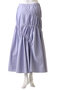 SHIRRING FLARE SKIRT スカート マノフ/MANOF
