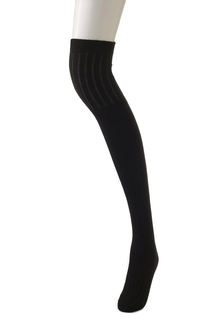 MANOF KNEEHIGH SOCKS ソックス (BLACK, F) マノフ ELLE SHOP MANOF KNEEHIGH SOCKS ソックス (BLACK, F) マノフ ELLE SHOP