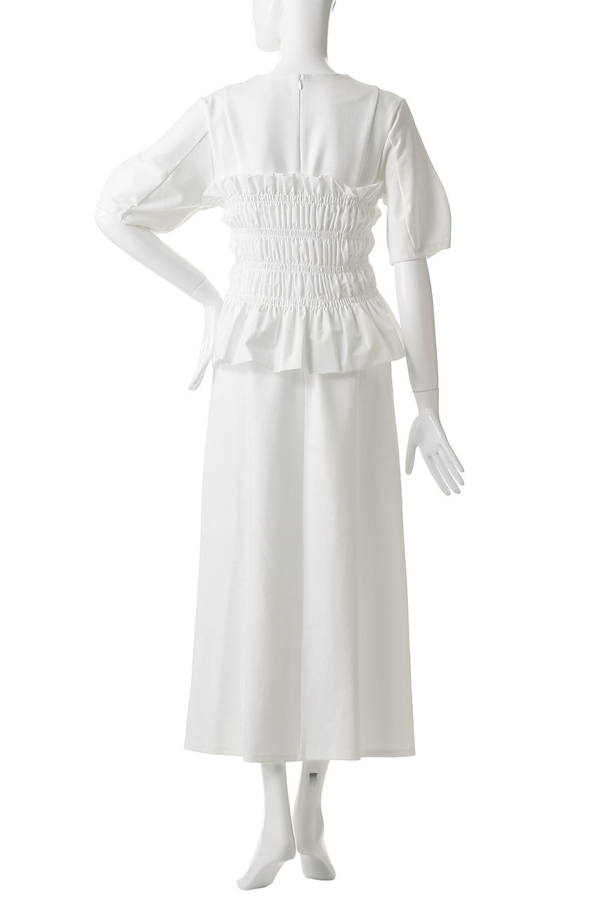 ワンピース BUSTIER SET CUT ONE PIECE manof MANOF(マノフ)｜BUSTIER SET CUT ONE PIECE ワンピース/WHITE の