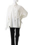 STRING BACK LAYERED SHIRTS シャツ・ブラウス マノフ/MANOF