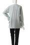 SHEER WASHER BLOUSE シャツ・ブラウス マノフ/MANOF