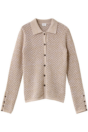 マノフ/MANOFのOPENWORK KNIT CARDIGAN カーディガン(110300/110303)