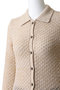 OPENWORK KNIT CARDIGAN カーディガン マノフ/MANOF