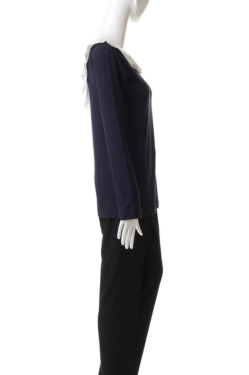 MANOF(マノフ)｜2WAY FRILL NECK CUT TOPS Tシャツ・カットソー