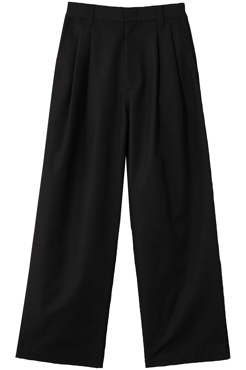 MANOF 2TUCK CHINO PANTS パンツ (BLACK, S) マノフ ELLE SHOP MANOF 2TUCK CHINO PANTS パンツ (BLACK, S) マノフ ELLE SHOP