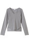LAYER CUT TOPS/トップス マノフ/MANOF GRAY