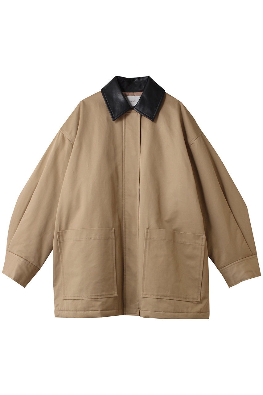 MANOF HUNTING JACKET/ジャケット (BEIGE, M) マノフ ELLE SHOP