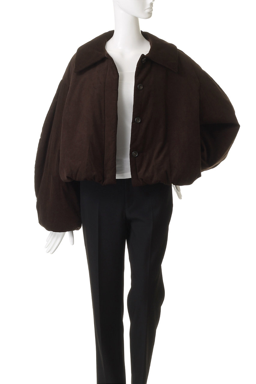 MANOF(マノフ)｜CORDUROY BATTING COAT/BROWN の通販｜ELLESHOP・(エル 