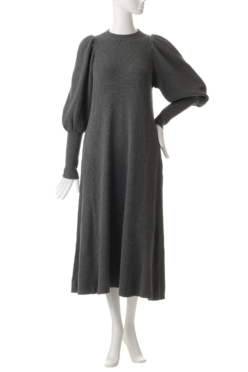 MANOF(マノフ)｜THERMAL KNIT ONE PIECE/CHARCOAL の通販｜ELLESHOP