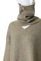 SNOOD SET OVER V NECK KNIT マノフ/MANOF