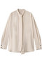 BOWTIE STITCH BLOUSE マノフ/MANOF IVORY