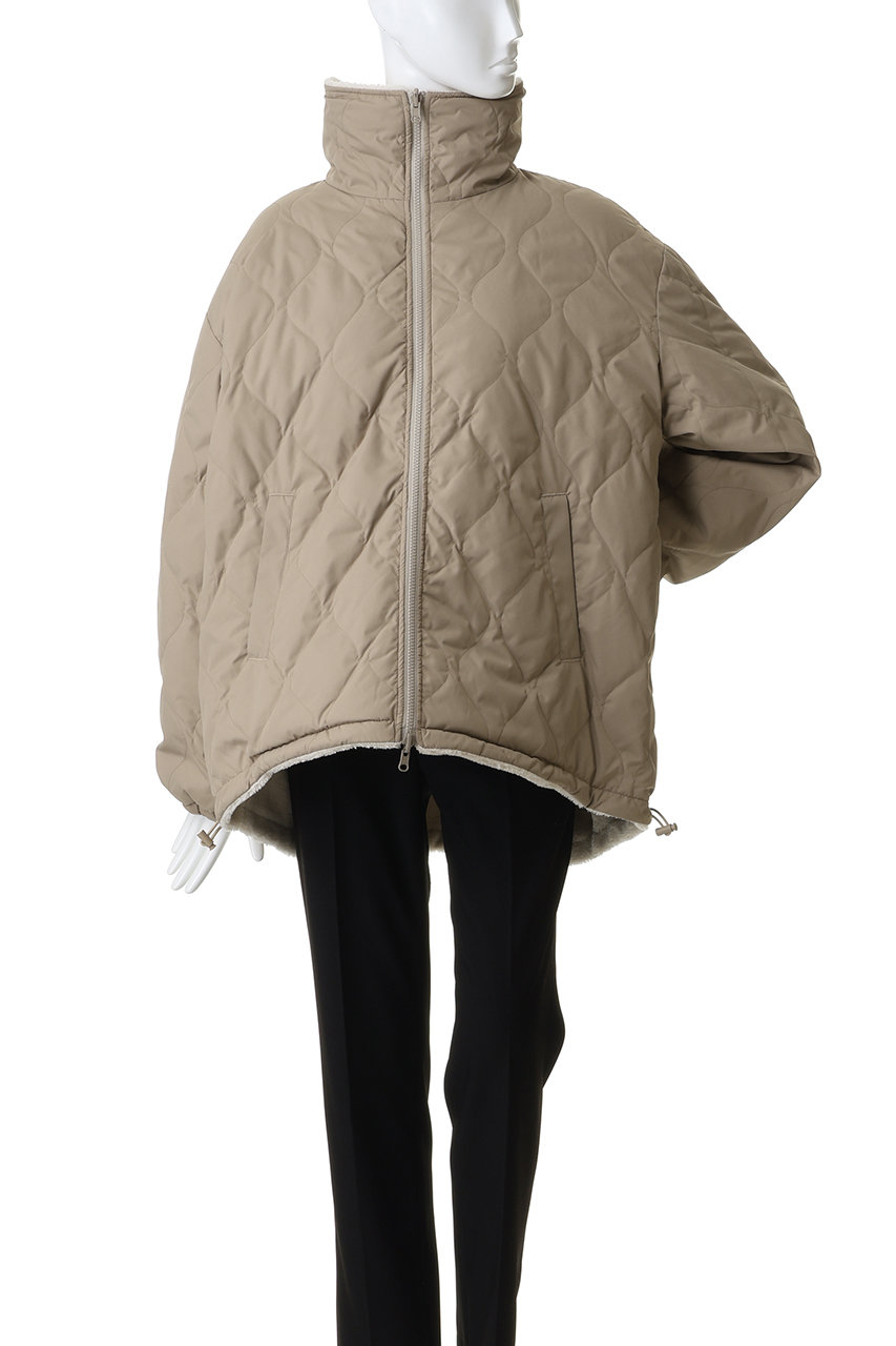 MANOF(マノフ)｜TAION×MANOF REVERSIBLE DOWN BOA JACKET/BEIGE の通販