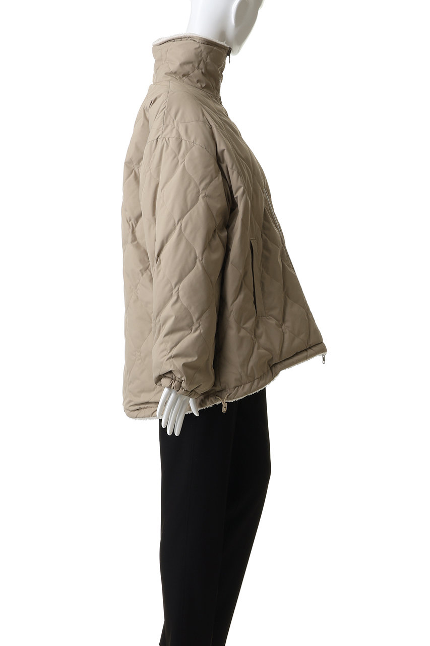 MANOF(マノフ)｜TAION×MANOF REVERSIBLE DOWN BOA JACKET/BEIGE の通販
