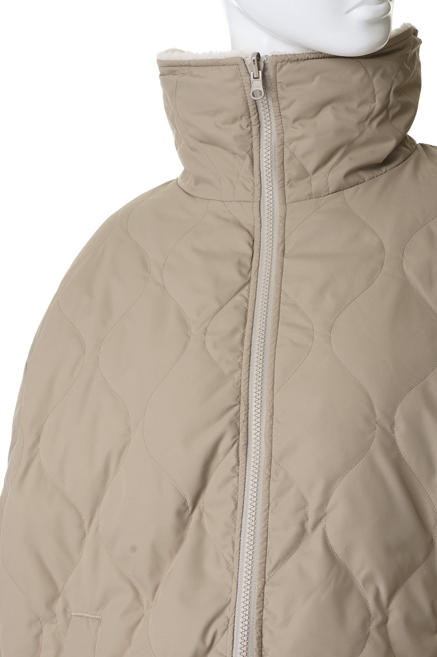 MANOF(マノフ)｜TAION×MANOF REVERSIBLE DOWN BOA JACKET/BEIGE の通販