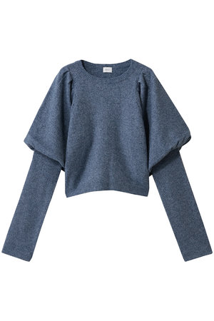 マノフ/MANOFのPUFFY SLEEVE KNIT