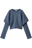 PUFFY SLEEVE KNIT