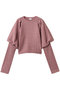 PUFFY SLEEVE KNIT マノフ/MANOF PINK