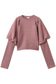 PUFFY SLEEVE KNIT