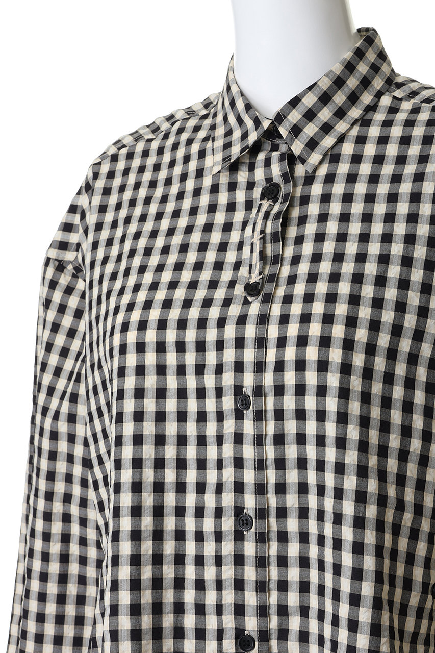 MANOF(マノフ)｜OVER SIZED 2WAY SHIRTSトップス/MIX の通販｜ELLESHOP