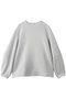 CURVED SLEEVES TOPSトップス マノフ/MANOF GRAY