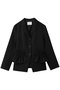 RUFFLE POCKET JACKETアウター マノフ/MANOF BLACK
