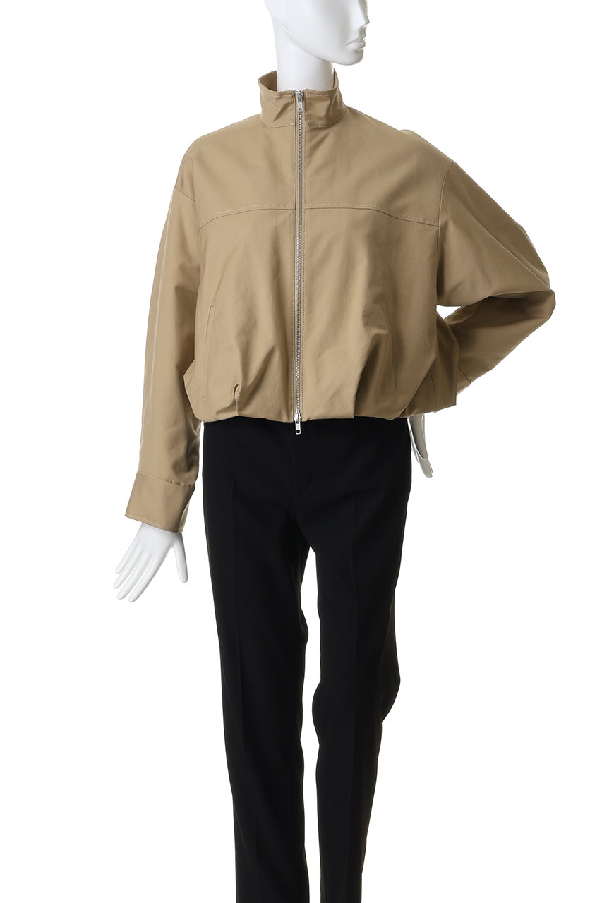 MANOF(マノフ)｜BALLOON ZIP BLOUSONアウター/BEIGE の通販｜ELLESHOP