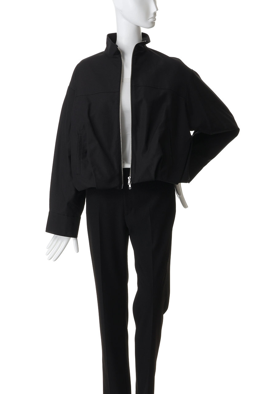 ジャケット・アウター MANOF DOUBLE KNIT BALLOON BLOUSON MANOF(マノフ)｜BALLOON ZIP BLOUSONアウター/BLACK の通販｜ELLESHOP