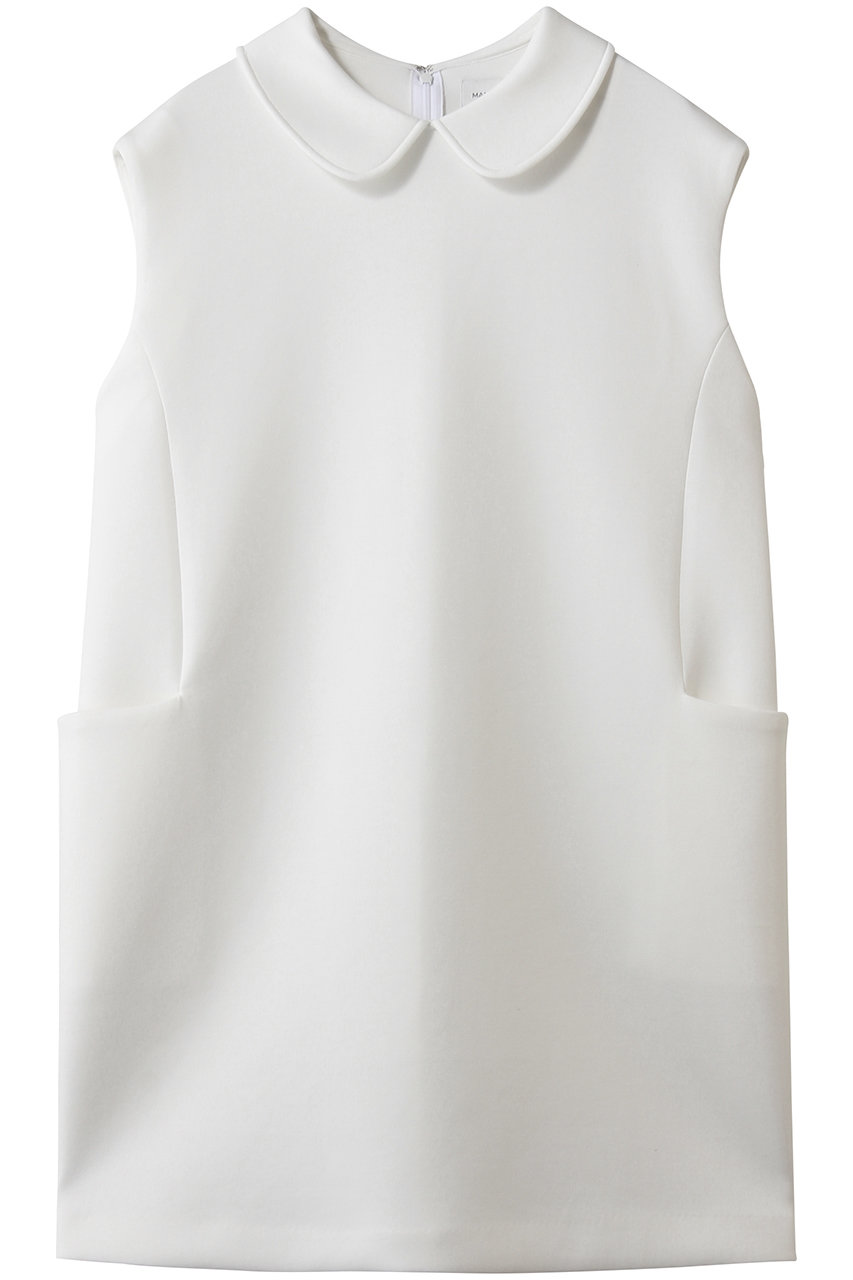 マノフ/MANOFのROUND COLLAR POCKET ONE PIECEワンピース(WHITE/80112-5023)