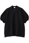 OVER KNIT POLO SHIRTトップス マノフ/MANOF BLACK