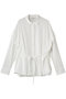 SHOULDER TUCK SHIRTSトップス マノフ/MANOF WHITE