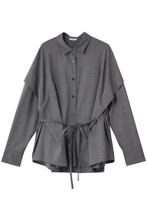 マノフ/MANOFのSHOULDER TUCK SHIRTSトップス(110400/110403)