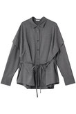 SHOULDER TUCK SHIRTSトップス