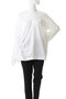 FRILLED LONG T-SHIRTトップス マノフ/MANOF
