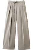 BELTED IN-TUCK WIDE PANTSボトムス