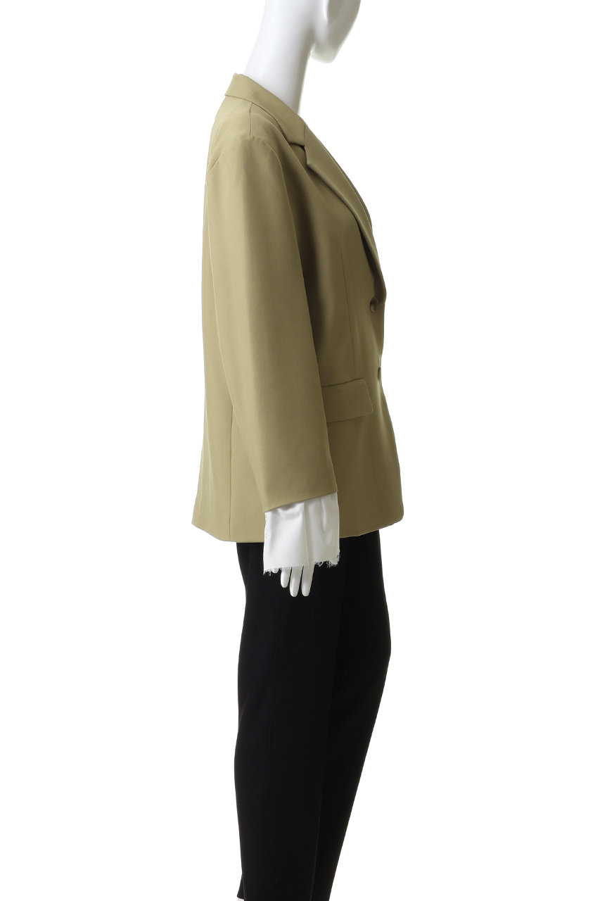 manof マノフ DETAILED OVER SIZE JACKET 美品 MANOF(マノフ)｜OVER SIZED LAYERED JACKETジャケット/BEIGE の通販
