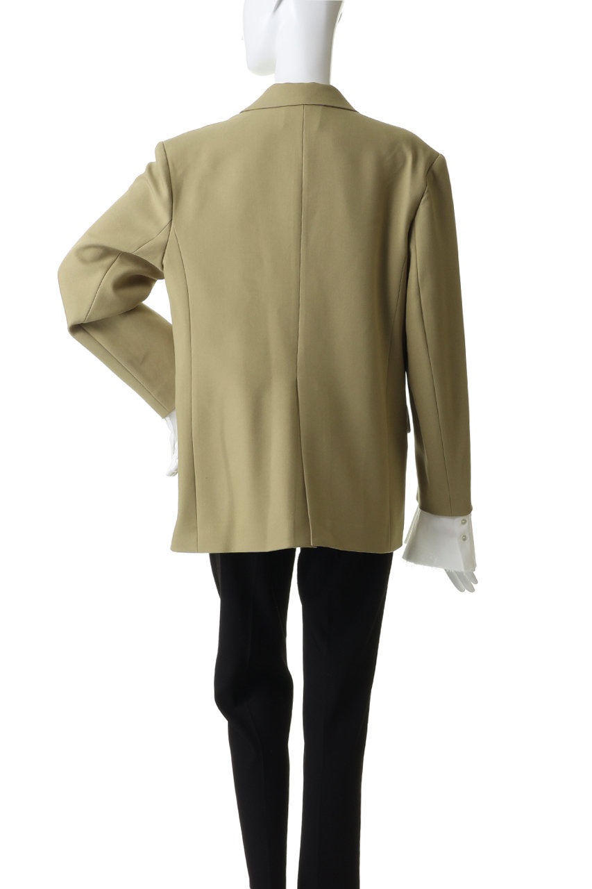 manof マノフ DETAILED OVER SIZE JACKET 美品 MANOF(マノフ)｜OVER SIZED LAYERED JACKETジャケット/BEIGE の通販