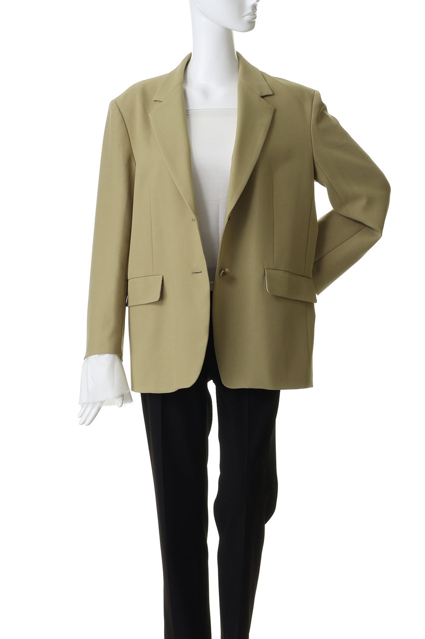 MANOF(マノフ)｜OVER SIZED LAYERED JACKETジャケット/BEIGE の通販