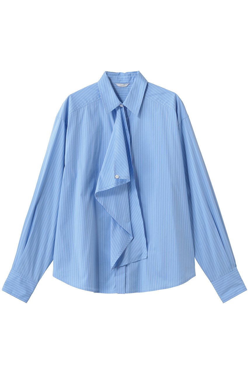 マノフ/MANOFのTIE OVER SHIRTS(BLUE/80122-4093)