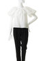 BALLON SLEEVE BLOUSE マノフ/MANOF