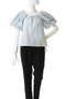 BALLON SLEEVE BLOUSE マノフ/MANOF