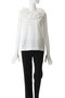RUFFLE COLLAR BLOUSE マノフ/MANOF