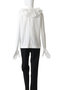 RUFFLE COLLAR BLOUSE マノフ/MANOF